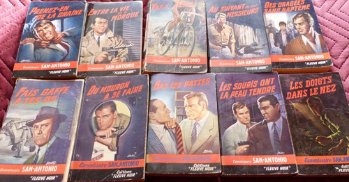 Lot livres fleuve - fleuve, noir