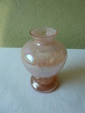 Petit Vase  en Verre Marbré