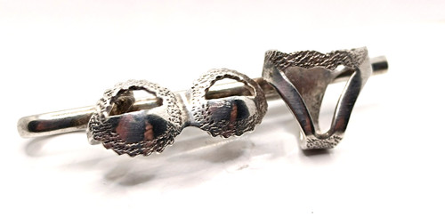Pince cravate argent 925 - cravate,