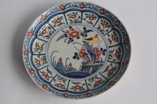 Assiette faïence Delft XVIIIe