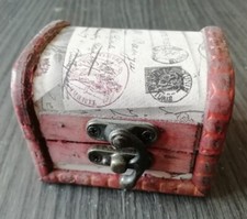 Coffre bijoux PIRATE en bois