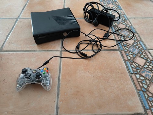 Console xbox 360 slim noir - 360,