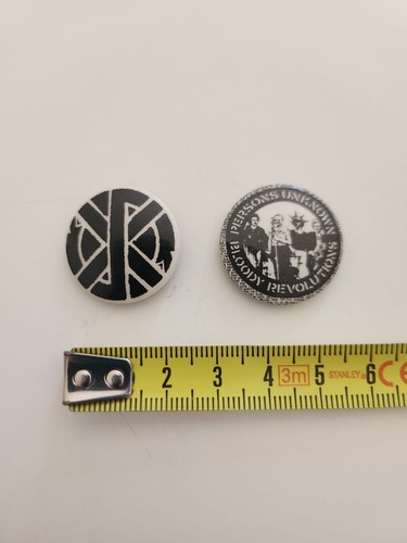 Badges crass punk anarchie - (punk,