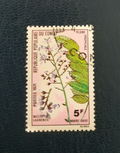 Congo 1971 flora and fauna - "flora, fauna"