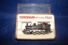 FLEISCHMANN N LOCOMOTIVE VAPEUR BR 91  TRAIN ELECTRIQUE BOITE 7031