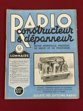 Magazine Magazine Old Book RADIO BUILDER & CONVENIENCE STORE 1952 Number 82