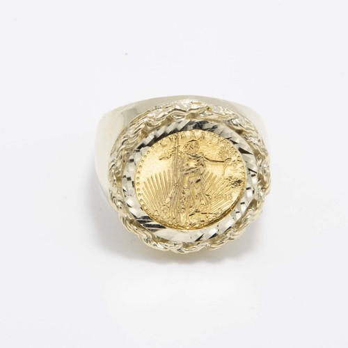 Bague chevalière jaune - or,
