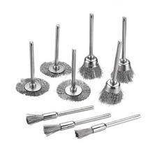 10 Pièce Inox Brosse pour