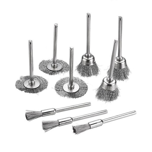 Pièce inox brosse pour - 10,