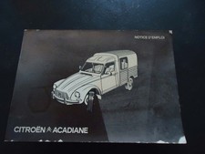 Notice d'emploi  Citroën