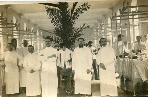 Militaire carte photo hôpital - militaire,