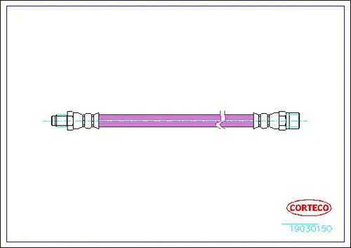 Flexible frein essieu - flexible,