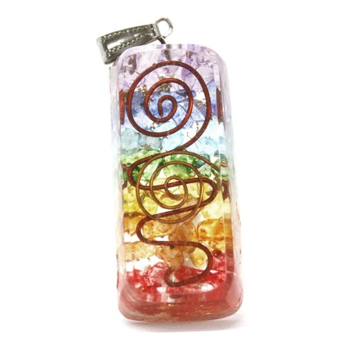 Pendentif orgonite cuivre - cuivre,