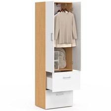 Armoire 2 portes JULIANA blanc