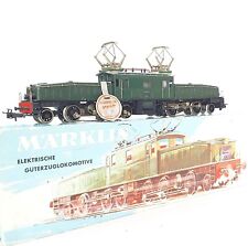 Marklin AC HO Swiss CROCODILE Ce 6/8 ELECTRIC LOCOMOTIVE Metal 3015 NMIB`65 RARE