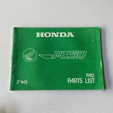 HONDA PX50 PART LIST B0105
