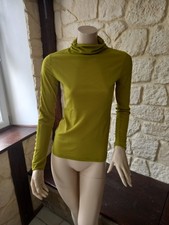 Magnifique sous pull vert anis