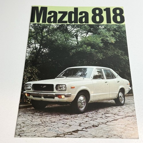 Mazda 818 8p brochure - /,