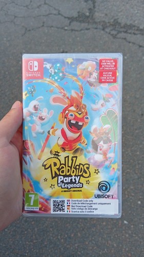 Jeu switch les lapins - jeu,