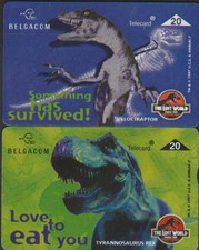 VELOCIRAPTOR et TYRANNOSAURUS