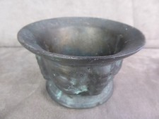 Antique bronze, Renaissance style mortar.