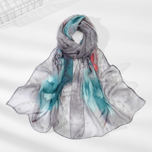 Foulard ethnique floral - , femme