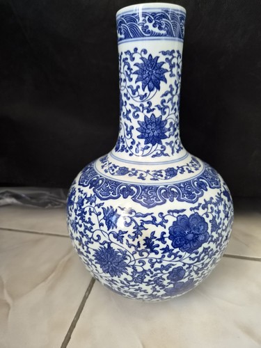 Grand vase chinois - , en