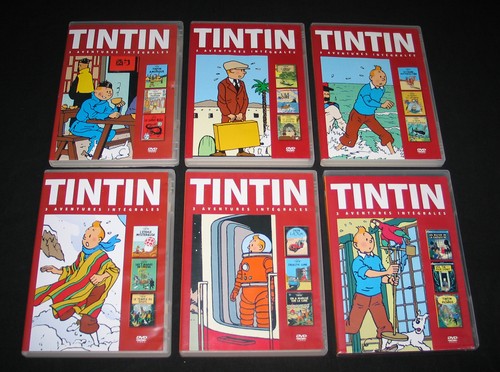 Dvd tintin hergé - 6,