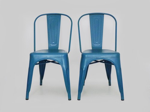 Paire chaises tolix - tolix, en