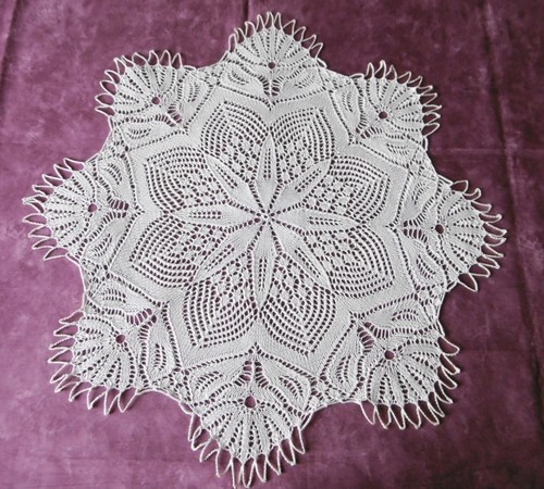 Centre table dentelle - centre,