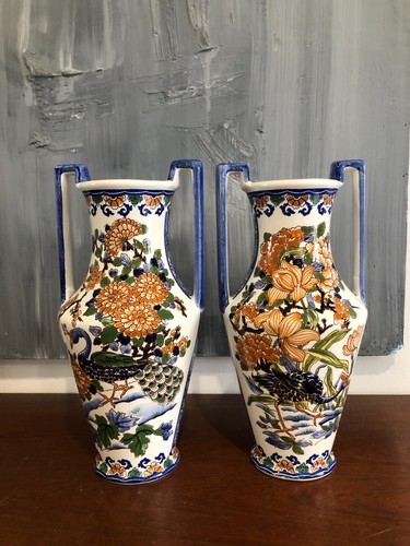 Jolie paire vases - paire, balustre