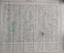 Carte IGN 1/25000 ancienne du