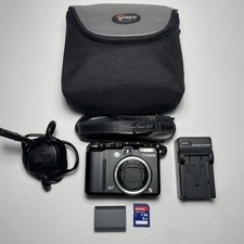 Canon PowerShot G7 10.0MP Compact Digital Camera  Tested + Charger, Battery, SD