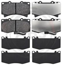 Plaquettes de frein 37639 A.B.S. pour HUMMER HUMMER H3 HUMMER H3T
