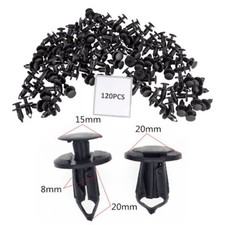 120pcs Nylon Push Type