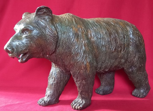 énorme ours brun bronze - en,