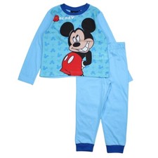 Pyjama garçon. Couleur bleu marine. Mickey (modèle N°4)  , Taille 6 ans