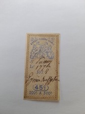 Timbre fiscal - oblitération