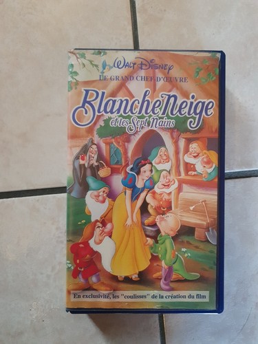 Blanche neige walt disney - disney, k7