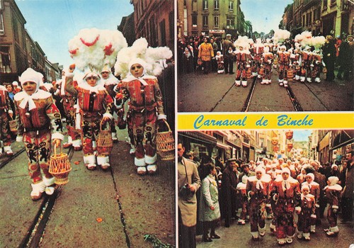 Belgique binche carnaval - belgique,