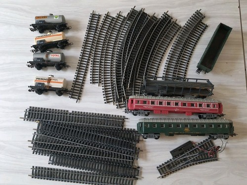 Gros lot jouef rails wagons - wagons, ho