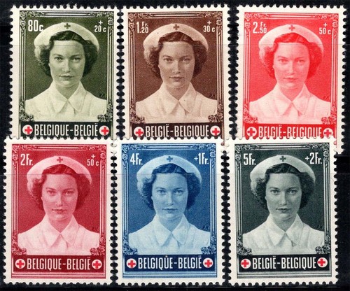 Belgique 1953 961 966 neuf - belgique, mi.