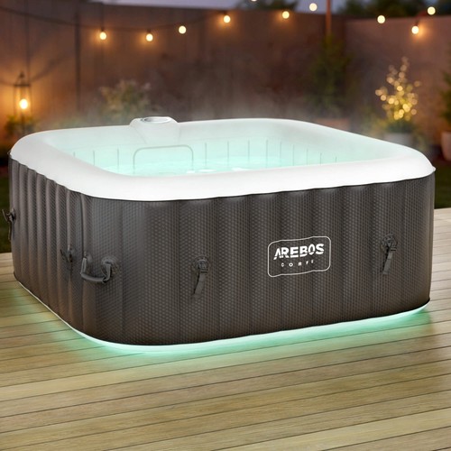 Arebos spa pool whirlpool - spa,