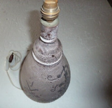 Beautiful Vintage Art Deco Oriental Ceramic Berber Jewelry Pattern Lamp