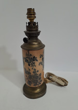 Pied de lampe à pétrole en