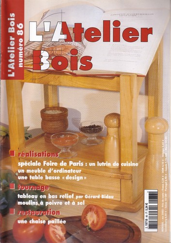 Atelier bois 86 lutrin - du,