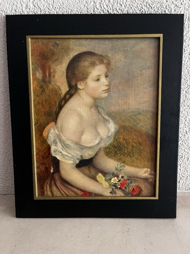 Tableau renoir jeune - tableau, fille