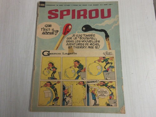 Spirou 1400 1965 moto - spirou, 11.02.1965