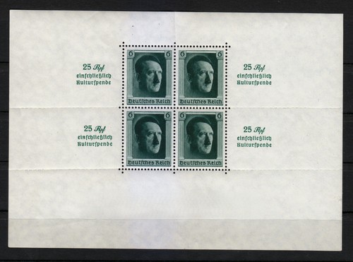 Germany 1937 mnh block - mnh, sc