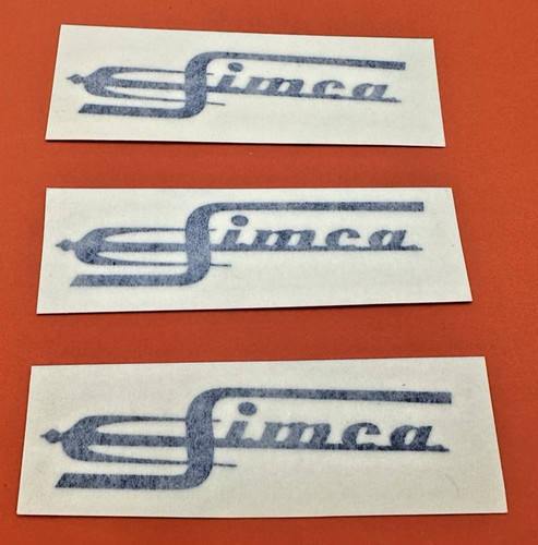 Lot stickers simca - lot, "simca"